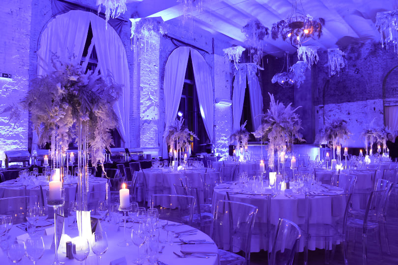 Dekoracje sal weselnych